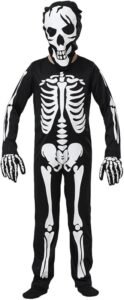 Child Skeleton Jumpsuit Costume