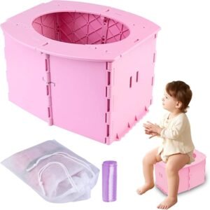 Wireless Bedwetting Alarm, 80db Sound & Vibration, Separate Receiver And Transmitter, USB-C Rechargeable, Night Potty...